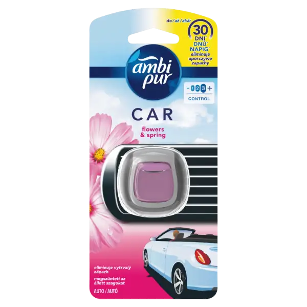 Ambi Pur Car Flowers and Spring Légfrissítő Kezdőkészlet 1 Db termékhez kapcsolódó kép