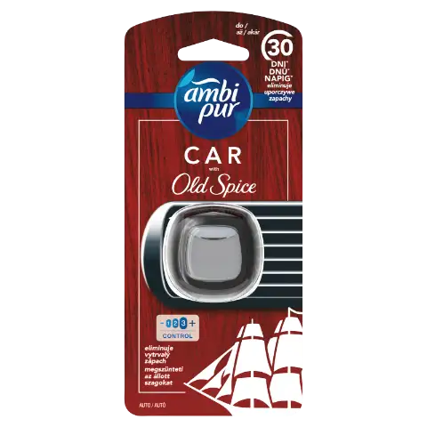 Ambi Pur Car Old Spice Légfrissítő Kezdőkészlet 1 Db termékhez kapcsolódó kép