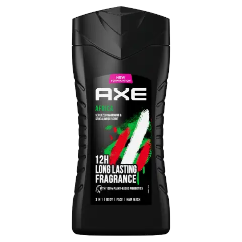 AXE Africa 3 in 1 tusfürdő testre, arcra, hajra 250 ml termékhez kapcsolódó kép
