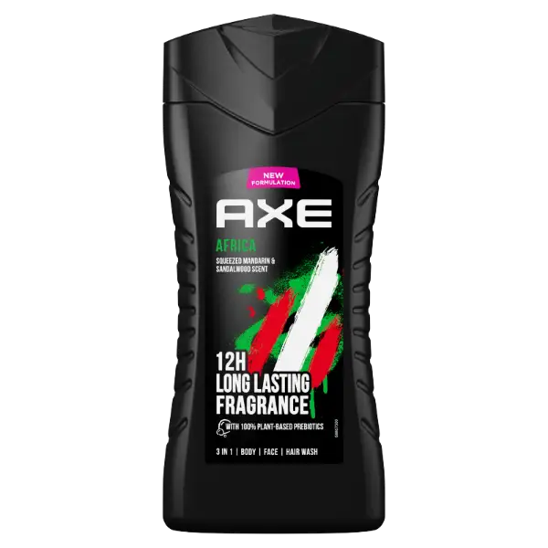AXE Africa 3 in 1 tusfürdő testre, arcra, hajra 250 ml termékhez kapcsolódó kép