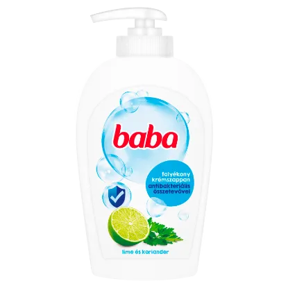Baba folyékony krémszappan antibakteriális összetevővel 250 ml termékhez kapcsolódó kép