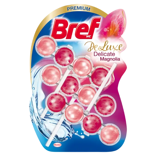 Bref Deluxe Delicate Magnolia WC frissítő 3 x 50 g termékhez kapcsolódó kép