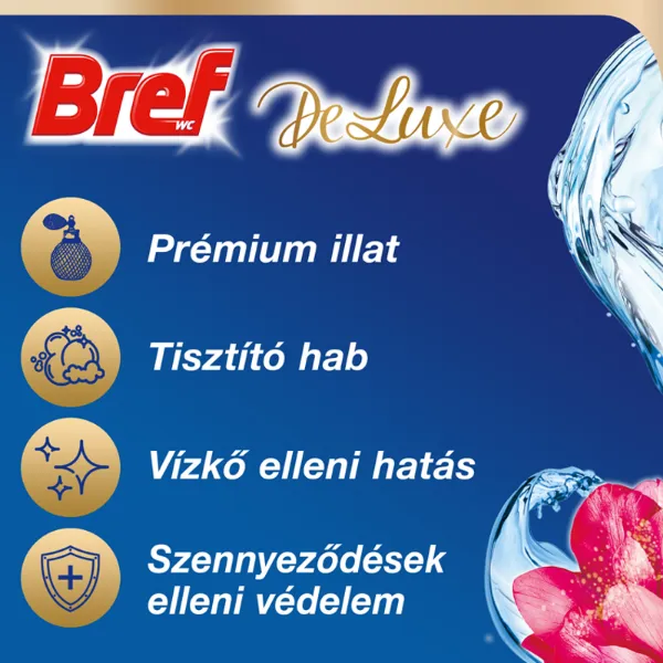Bref Deluxe Delicate Magnolia WC frissítő 3 x 50 g termékhez kapcsolódó kép