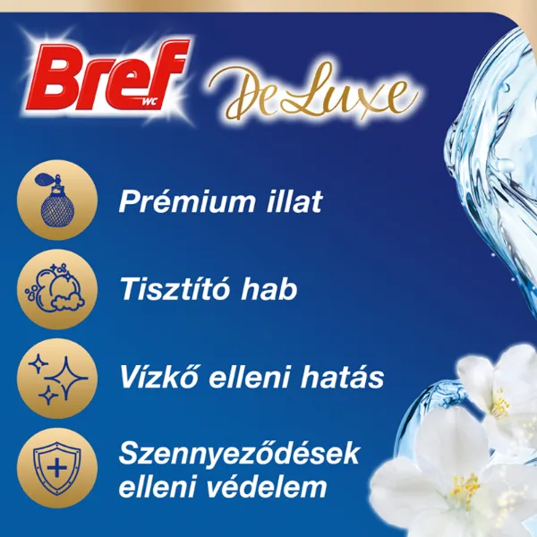 Bref Deluxe Lovely Jasmine WC frissítő 3 x 50 g termékhez kapcsolódó kép
