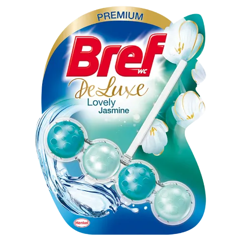Bref Deluxe Lovely Jasmine WC frissítő 50 g termékhez kapcsolódó kép
