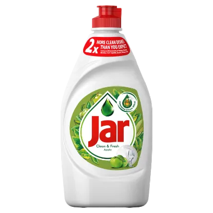 Jar Clean & Fresh Mosogatószer Alma Illatban, Gazdag Formulával A Ragyogóan Tiszta Edényekért 450 ml termékhez kapcsolódó kép