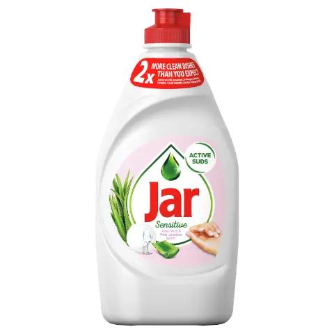 Jar Sensitive Aloe Vera & Pink Jasmine Folyékony Mosogatószer, Kézkímélő 450 ML termékhez kapcsolódó kép