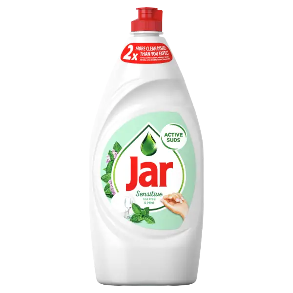 Jar Sensitive Tea Tree & Mint Folyékony Mosogatószer, Kézkímélő 900 ML termékhez kapcsolódó kép