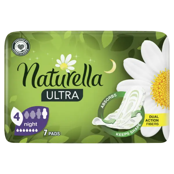 Naturella egészségügyi betét Ultra Night 7 termékhez kapcsolódó kép