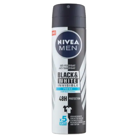 NIVEA MEN Black & White Invisible Fresh izzadásgátló 150 ml termékhez kapcsolódó kép