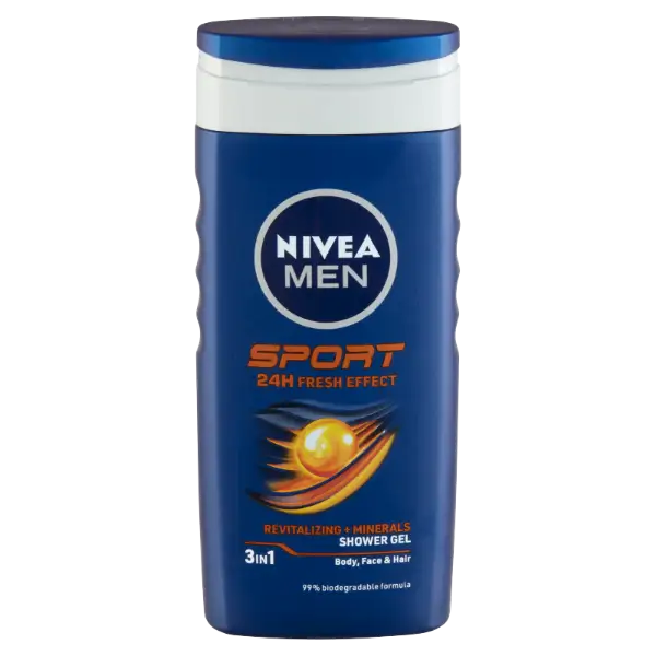 NIVEA MEN Sport tusfürdő 250 ml termékhez kapcsolódó kép