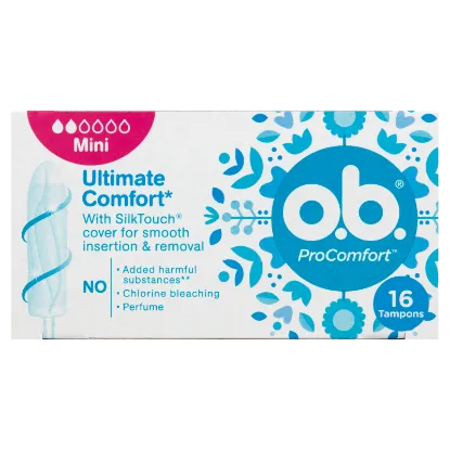 o.b. ProComfort Mini tampon 16 db termékhez kapcsolódó kép