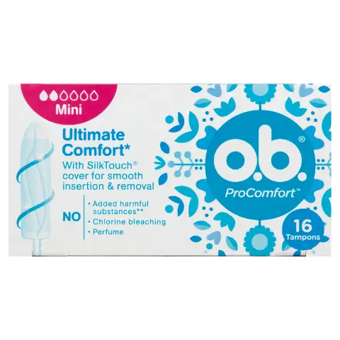 o.b. ProComfort Mini tampon 16 db termékhez kapcsolódó kép