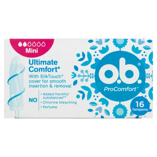 o.b. ProComfort Mini tampon 16 db termékhez kapcsolódó kép