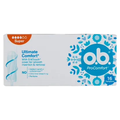 o.b. ProComfort Super tampon 16 db termékhez kapcsolódó kép
