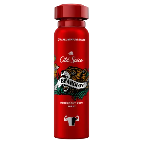 Old Spice Bearglove Deo Spray Férfiaknak, 150 ml, 48 Órás Frissesség, 0% Alumíniumsó termékhez kapcsolódó kép