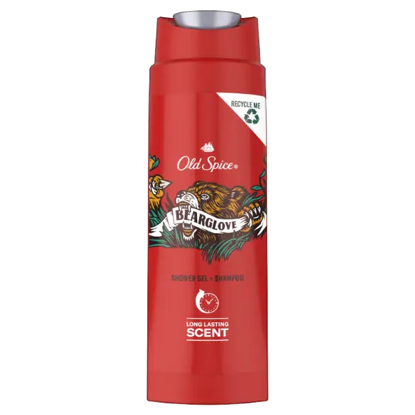 Old Spice Bearglove Tusfürdő És Sampon Férfiaknak 250ml, 3az1-ben termékhez kapcsolódó kép