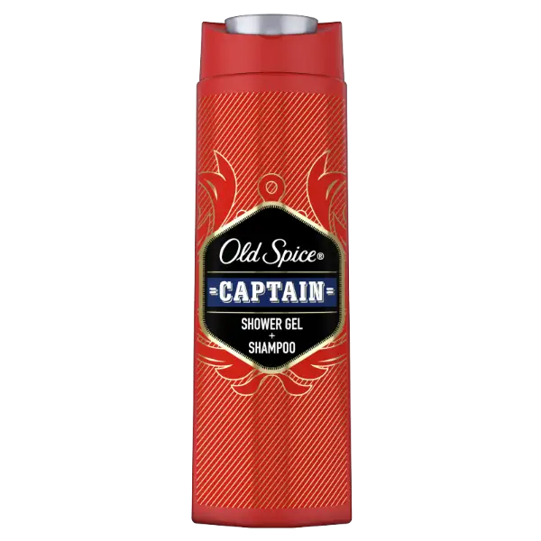 Old Spice Captain Tusfürdő És Sampon Férfiaknak 400 ml, 3az1-ben, Hosszan Tartó Frissesség termékhez kapcsolódó kép
