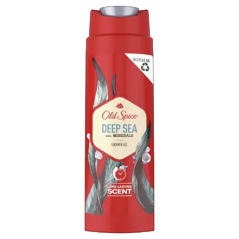 Old Spice Deep Sea Tusfürdő És Sampon Férfiaknak 250ml, 3az1-ben, Hosszan Tartó Frissesség termékhez kapcsolódó kép