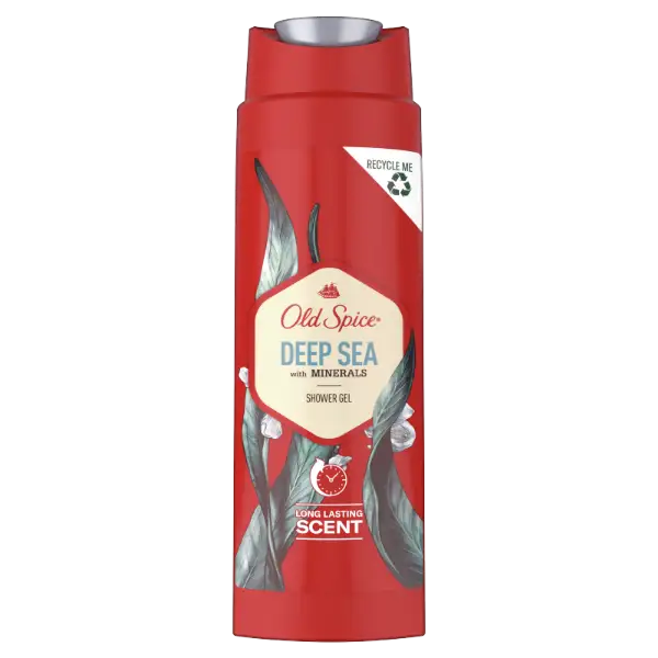 Old Spice Deep Sea Tusfürdő És Sampon Férfiaknak 250ml, 3az1-ben, Hosszan Tartó Frissesség termékhez kapcsolódó kép