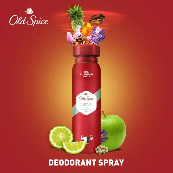 Old Spice Restart Deo Spray Férfiaknak , 150ml termékhez kapcsolódó kép