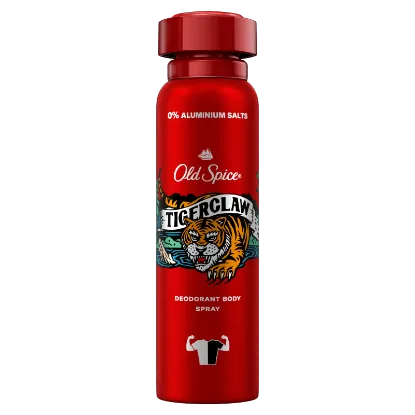 Old Spice Tiger Claw Deo Spray Férfiaknak, 150 ml, 48 Órás Frissesség, 0% Alumíniumsó termékhez kapcsolódó kép