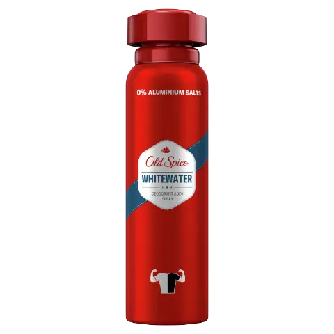 Old Spice Whitewater Deo Spray Férfiaknak, 150 ml, 48 Órás Frissesség, 0% Alumíniumsó termékhez kapcsolódó kép