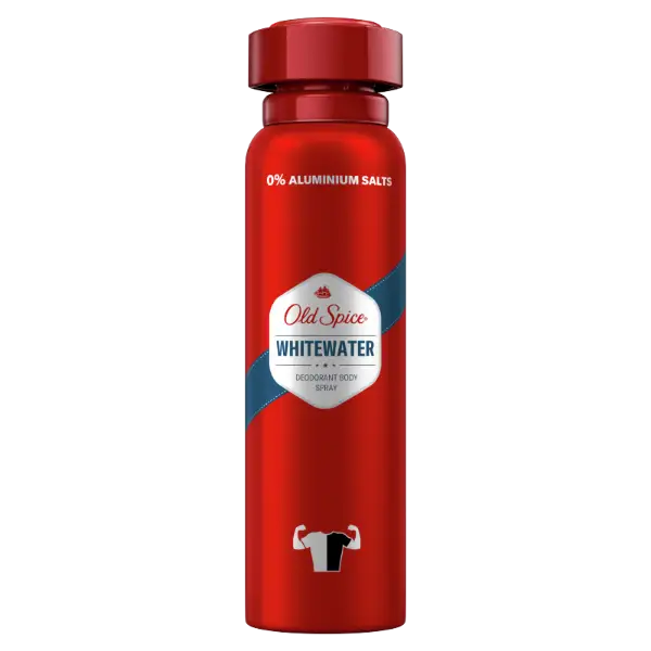 Old Spice Whitewater Deo Spray Férfiaknak, 150 ml, 48 Órás Frissesség, 0% Alumíniumsó termékhez kapcsolódó kép
