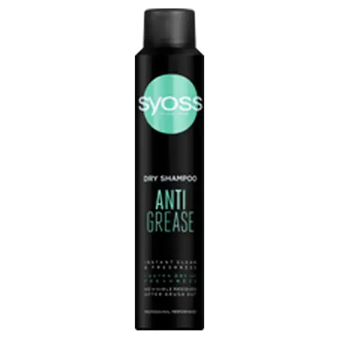 Syoss Anti-Grease zsírosodás elleni száraz sampon 200 ml termékhez kapcsolódó kép