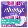 Always Dailies Normal To Go  Tisztasági Betét, 20 db termékhez kapcsolódó kép