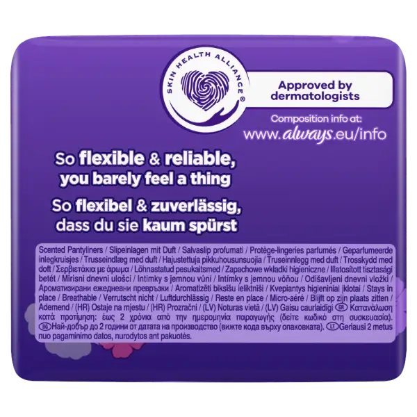 Always Dailies Normal To Go Fresh Tisztasági Betét, 20 db termékhez kapcsolódó kép