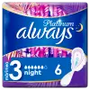 Always Platinum Night (3-as méret) Szárnyas Egészségügyi Betét, 6 db termékhez kapcsolódó kép