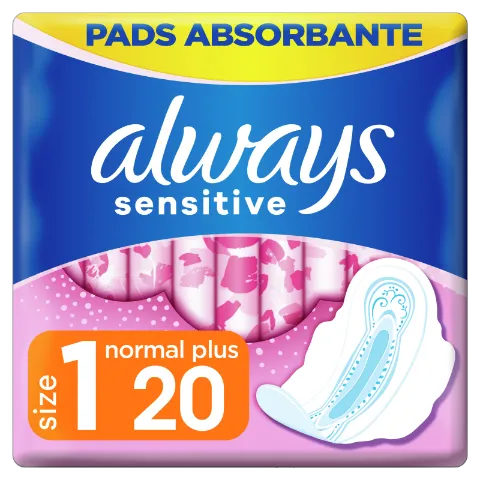 Always Ultra Sensitive Normal Plus (1-es Méret) Egészségügyi Betét , 20 db termékhez kapcsolódó kép
