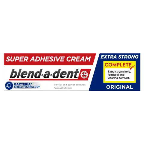 Blend-a-dent Complete Original Műfogsorrögzítő Krém, 47 g termékhez kapcsolódó kép