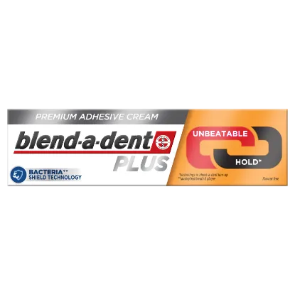 Blend-a-dent Plus Dual Power Prémium Műfogsorrögzítő Krém, 40 g termékhez kapcsolódó kép