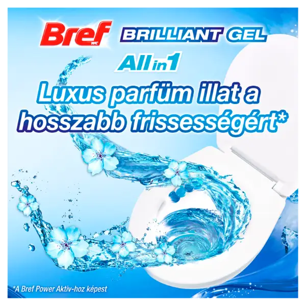 Bref Brilliant Gel Arctic Ocean WC frissítő 3 x 42 g termékhez kapcsolódó kép