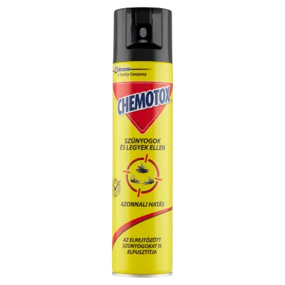 Chemotox légy- és szúnyogirtó aeroszol 400 ml termékhez kapcsolódó kép