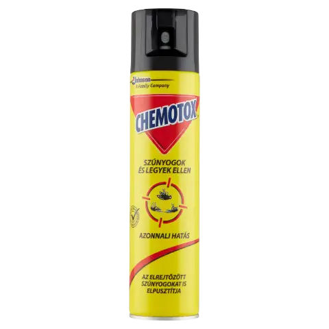 Chemotox légy- és szúnyogirtó aeroszol 400 ml termékhez kapcsolódó kép