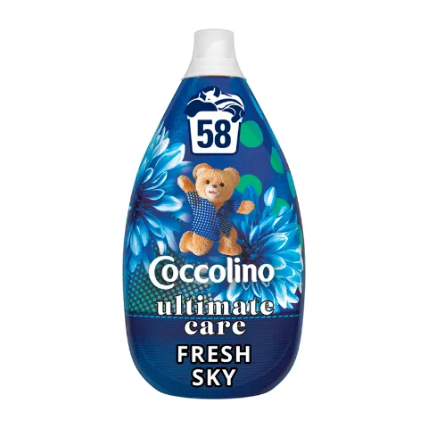 Coccolino Ultimate Care Fresh Sky ultrakoncentrált öblítő 58 mosás 870 ml  termékhez kapcsolódó kép