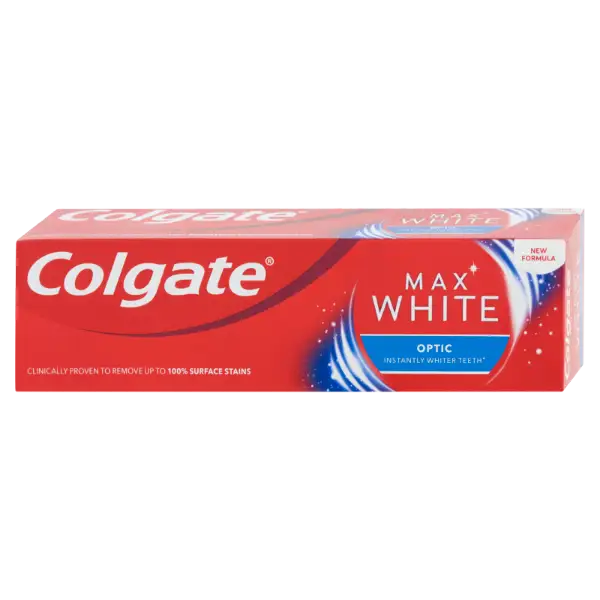 Colgate Max White Optic fogfehérítő fogkrém 75 ml termékhez kapcsolódó kép