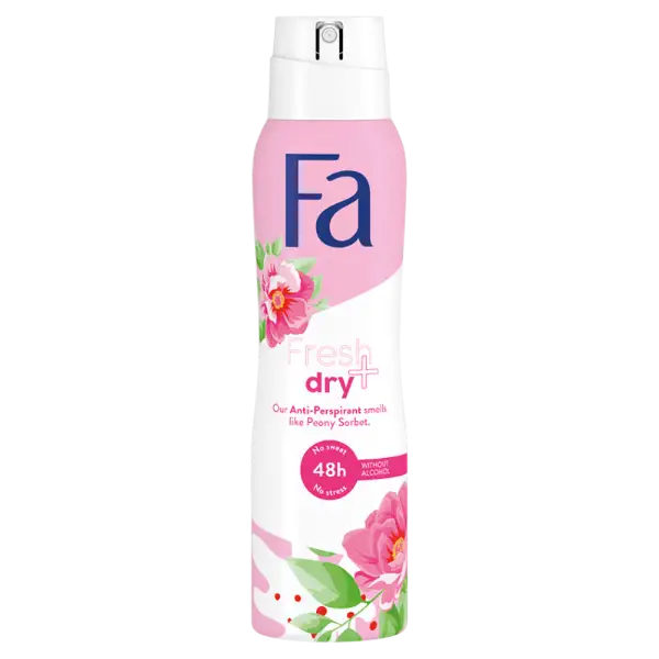 Fa Fresh+Dry izzadásgátló deospray 150 ml termékhez kapcsolódó kép