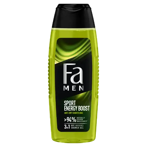 Fa Men Sport Energy Boost tusfürdő 250 ml termékhez kapcsolódó kép