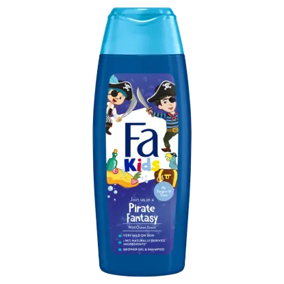 Fa Kids Pirate Fantasy tusfürdő és sampon a vad óceán illatával 250 ml termékhez kapcsolódó kép