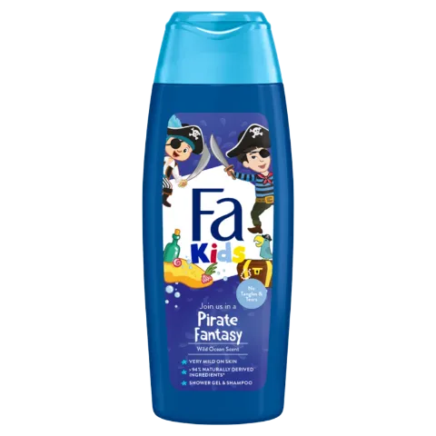 Fa Kids Pirate Fantasy tusfürdő és sampon a vad óceán illatával 250 ml termékhez kapcsolódó kép