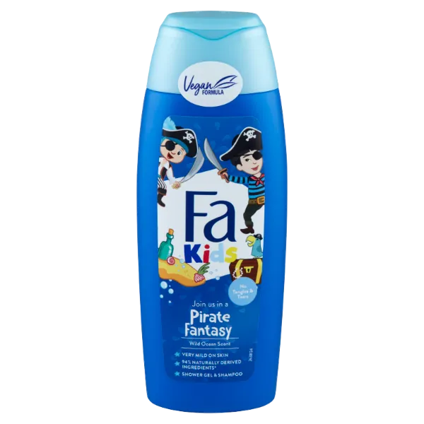 Fa Kids Pirate Fantasy tusfürdő és sampon a vad óceán illatával 250 ml termékhez kapcsolódó kép