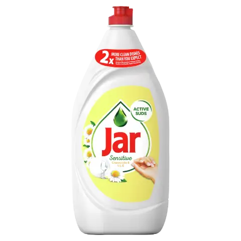 Jar Sensitive Chamomile & Vitamin E Folyékony Kézkímélő Mosogatószer,  1350 ML termékhez kapcsolódó kép