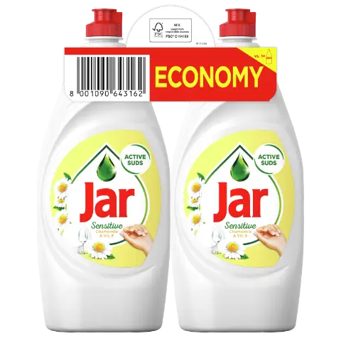 Jar Sensitive Chamomile & Vitamin E Mosogatószer, 1,8 l termékhez kapcsolódó kép