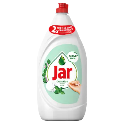 Jar Sensitive Teatree & Mint Mosogatószer, 1,35 l termékhez kapcsolódó kép