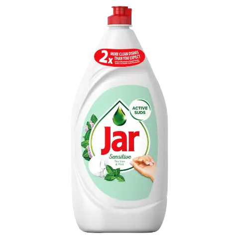 Jar Sensitive Teatree & Mint Mosogatószer, 1,35 l termékhez kapcsolódó kép