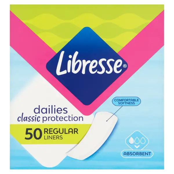 Libresse Dailies Classic Protection Regular tisztasági betét 50 db termékhez kapcsolódó kép